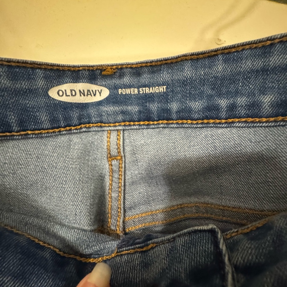 Old Navy Power Straight Jeans Size 18 - Picture 2 of 3
